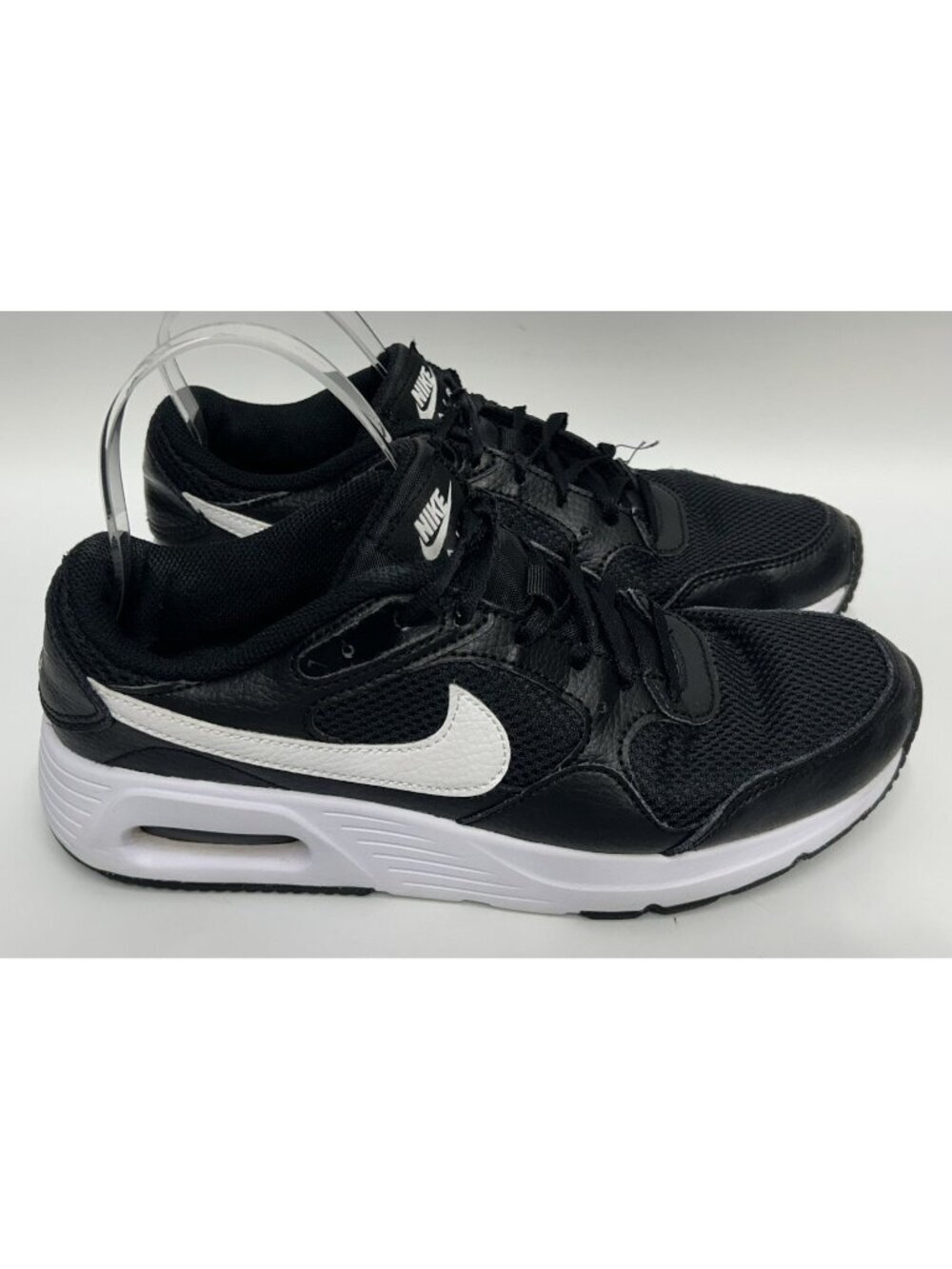 Nike Air Max SC Sneakers Womens 8.5 Black/White Shoes CW4554-001 *Excellent*